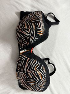 Zebra Print Bra