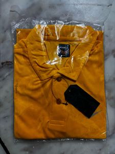 MCMXCIX Men Cotton T-shirt (Yellow)