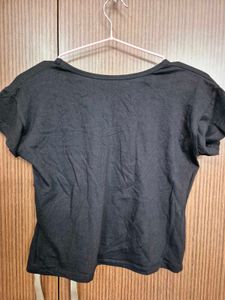 Black Classic Crop Top | 34