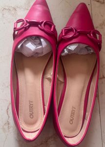 Aldo Pink Ballet Flats - Size UK 7