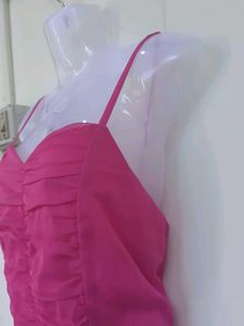 Pink Midi Dress