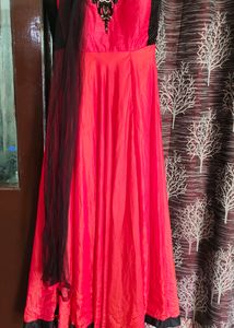 silk gown
