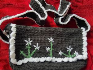 Crochet Crossbody Bag
