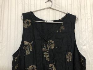 Sonoma Black Printed Vest