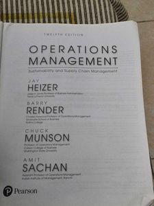 Operations Management Book