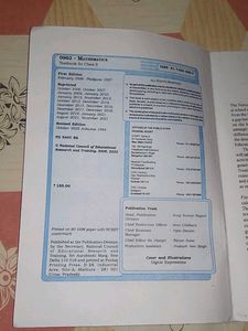 Class 9 Mathematics Textbook CBSE