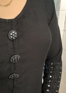 Beautiful Black Kurta