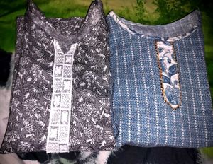 Short Kurtas Combo - Set of 2