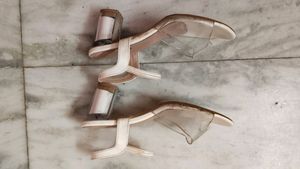 WHITE HEELS