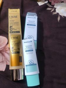 Combo Of 2 Sunscreen Spf 50+ New Seal Pack