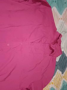 Magenta Long Sleeve Shirt