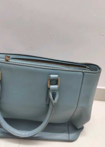Light Blue Tote Bag - Forever Glam