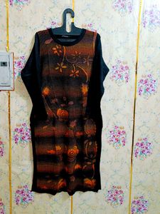 🇳🇿💫💗Wollen Elegant Floral Print Kurta