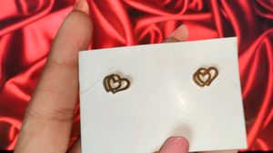 Heart Stud Earrings