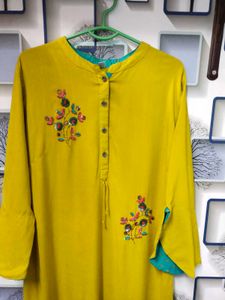 Elegant Lime Green Sharara Suit