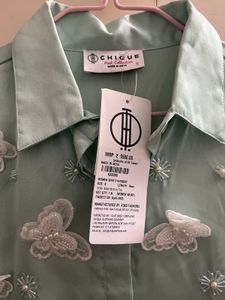 CHIQUE Embellished Shirt