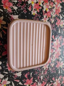 Square Plastic Food Container w/ Lid