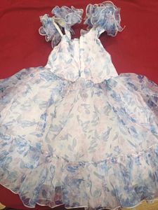 Oranganza White Frock