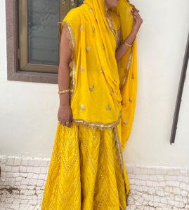 Lahenga For Haldi