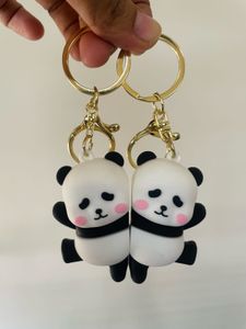 Cute Panda Keychains (Set of 2)