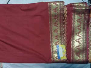 Silk Saree With Yellow Pallu New Sareee