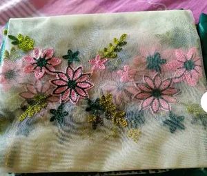 Floral Embroidered Dupatta