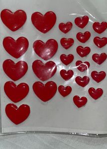 Little Birdie Heart Stickers