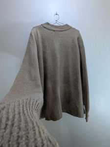 Boho Patterned Knit Sweater