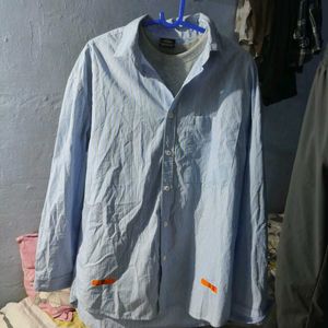 DICKIES Striped Shirt &amp; Carpenter Pants Set