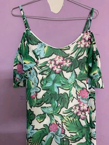 Floral Midi Dress - Size 2XL