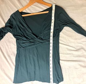 Beautiful Twist Front Imported Top