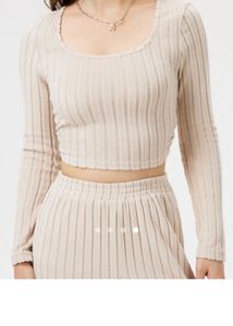 Ribbed Crop Top - New with Tag