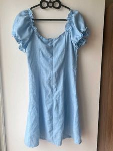 Cute Blue Mini Dress