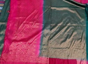 Free Gift With Original Kanjeevaram Art Silk Saree