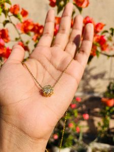 Gold Flower Necklace
