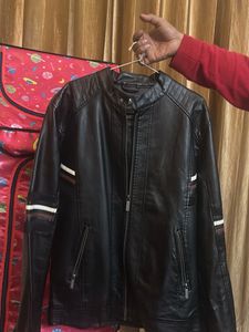 Black Faux Leather Jacket