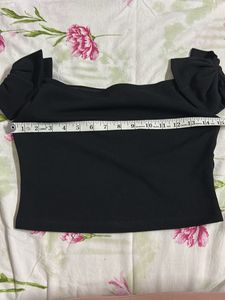 Off Shoulder Crop Top