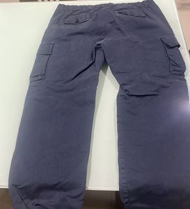 Blue Cargo Pants