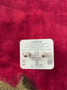 Realme mobile Adapter 60Hz