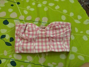 Zara Pink Crop Top