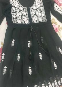 Black Chikankari Top At 99⭐
