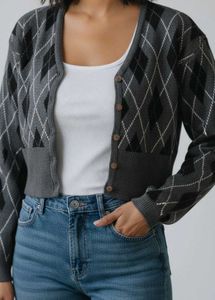 Argyle Cardigan