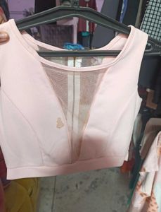 Pink Hot Deep Top Party Sexy Gym