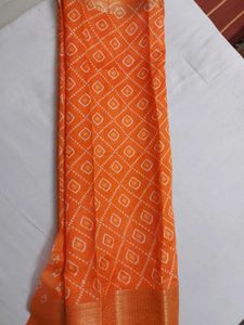 Saree Elegant Orange Sare