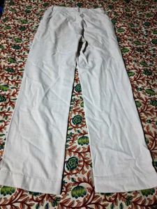 Cotton High Waist Formal Trouser For Women