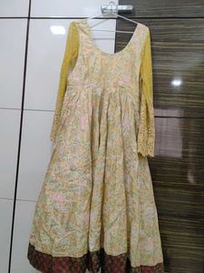 Floral Anarkali Dress