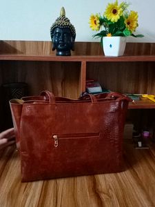 Fancy Black /Brown Reacxin Bags with Cute Ribbons