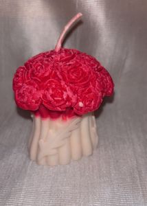 Rose Bouquet Candle 🕯️