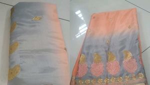 Elegant Embroidered Saree
