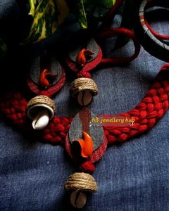 Handmade Cowrie Shell Necklace & Earring Set